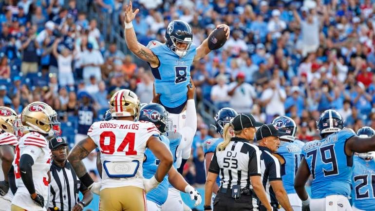 San Francisco 49ers v Tennessee Titans
