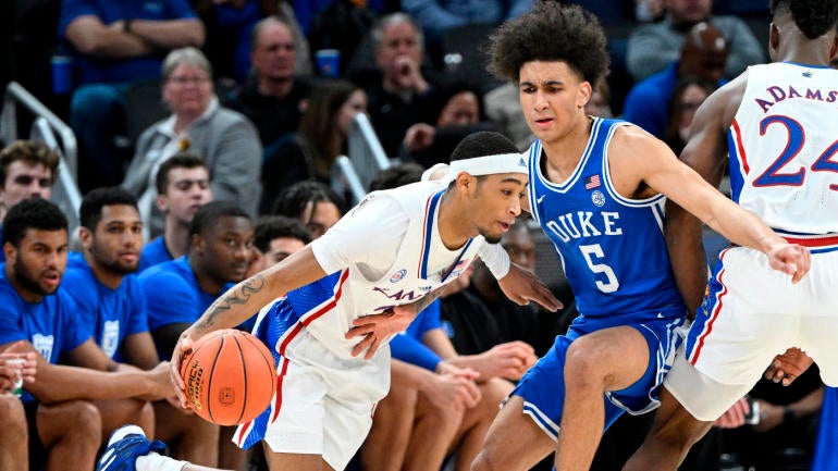 NCAA Basketball: Duke at Kansas