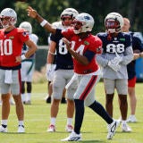 NFL: AUG 13 Patriots-Eagles Joint Training Camp