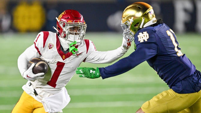 NCAA Football: Southern California at Notre Dame
