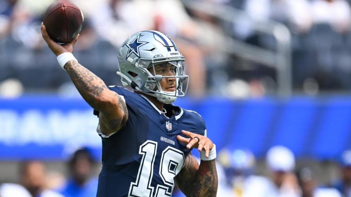 Cowboys' Cooper Rush named backup QB to Dak Prescott: What this means for Trey Lance after uneven preseason - CBSSports.com