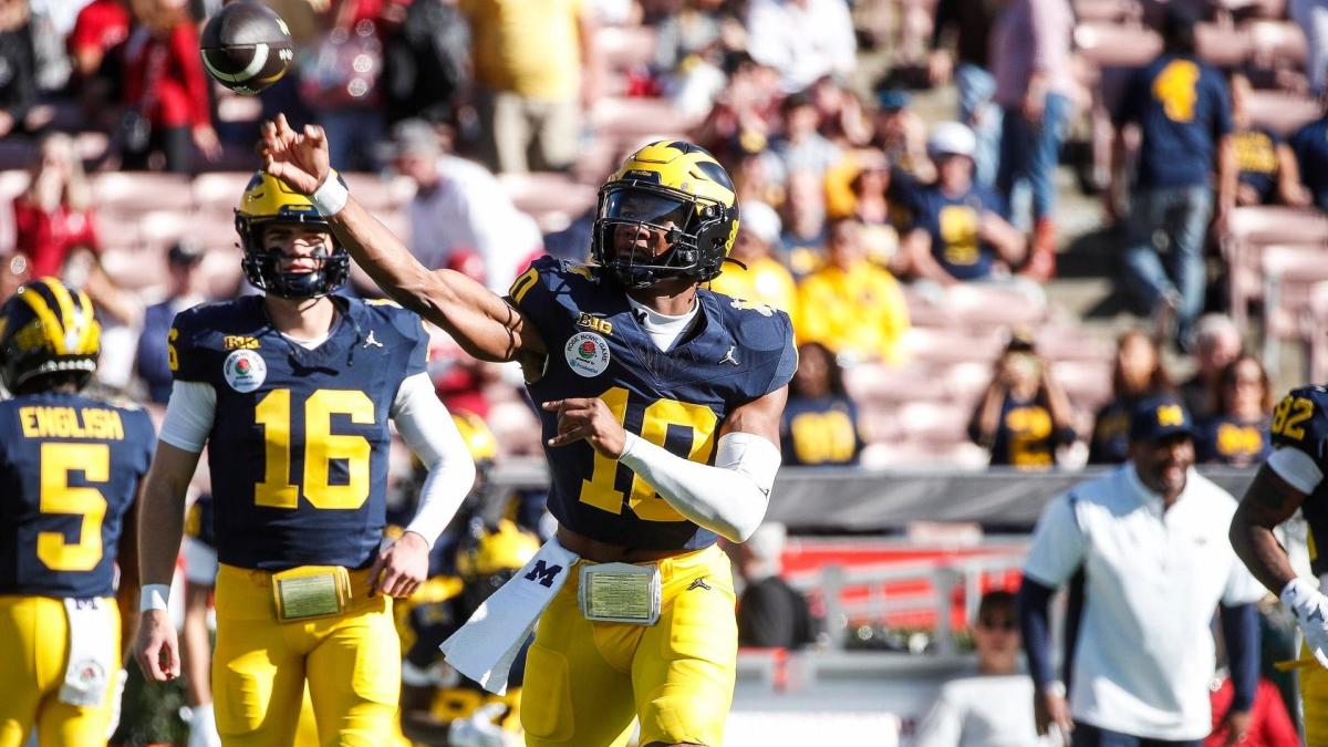 Michigan's Shocking QB Battle: Alex Orji Vs. Walk-On Davis Warren - BVM ...