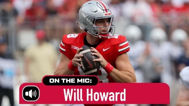 Will Howard Throws For 3 TDs In Ohio State Debut