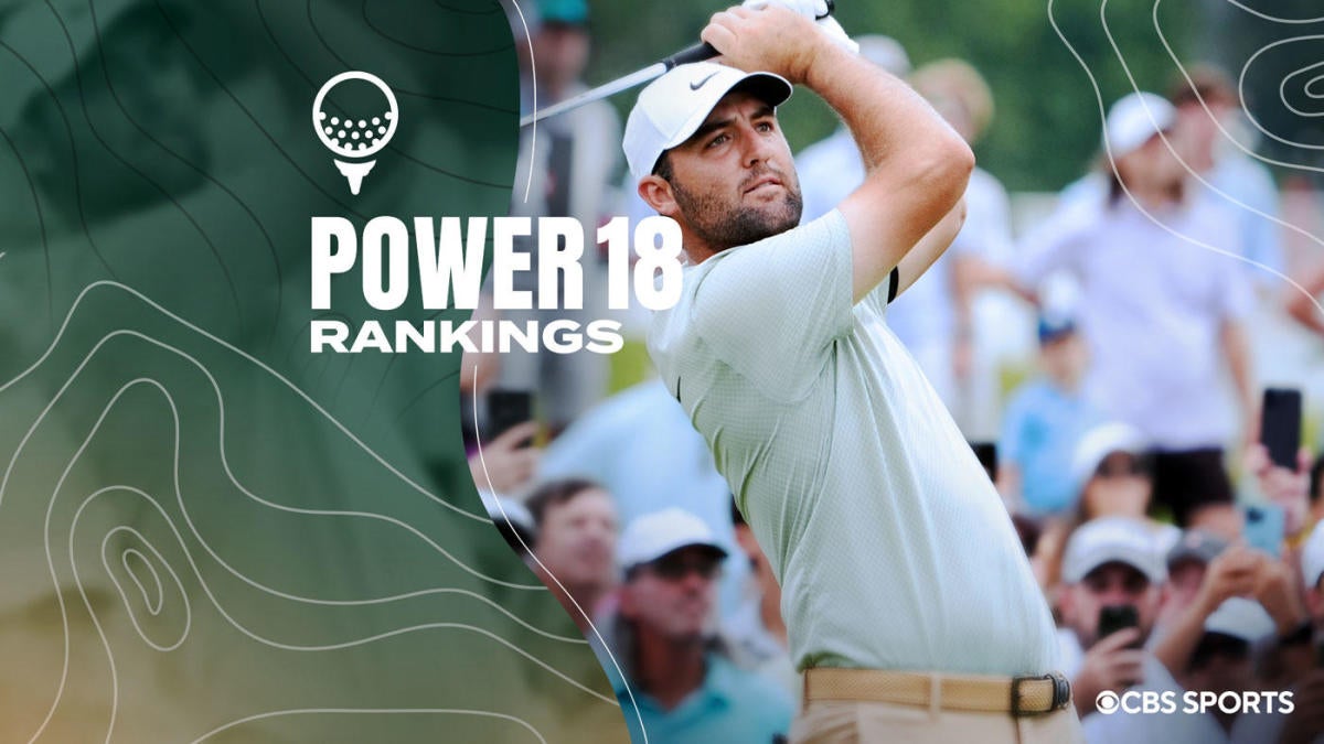 The Power 18 golf rankings: Scottie Scheffler goes wire to wire at No. 1, Rory McIlroy drifts late in 2024