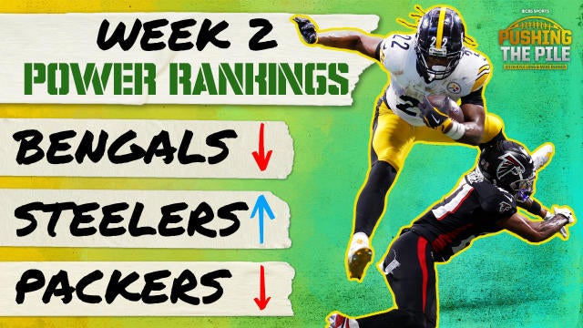 Pushing The Pile - Week 2 Power Rankings With Pete Prisco: Bengals ...