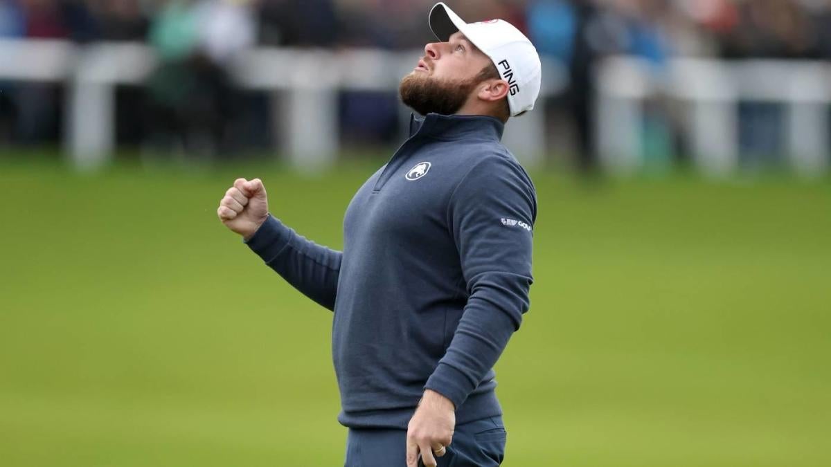 Tyrrell Hatton wins Alfred Dunhill Links Championship to become first three-time winner at DP World Tour event