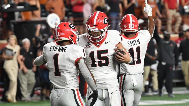 COLLEGE FOOTBALL: OCT 19 Georgia at Texas