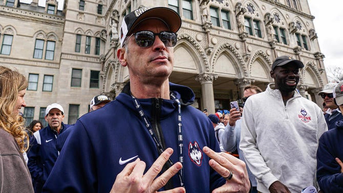 NCAA Basketball: Connecticut Victory Parade and Rally