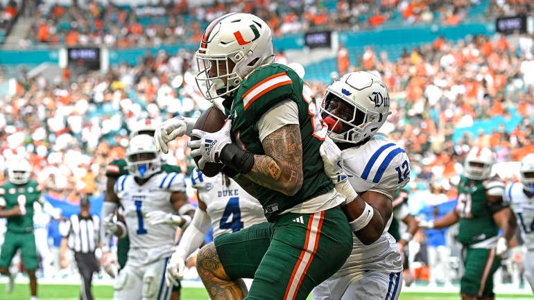 COLLEGE FOOTBALL: NOV 02 Duke at Miami