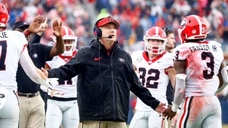 NCAA Football: Georgia at Mississippi