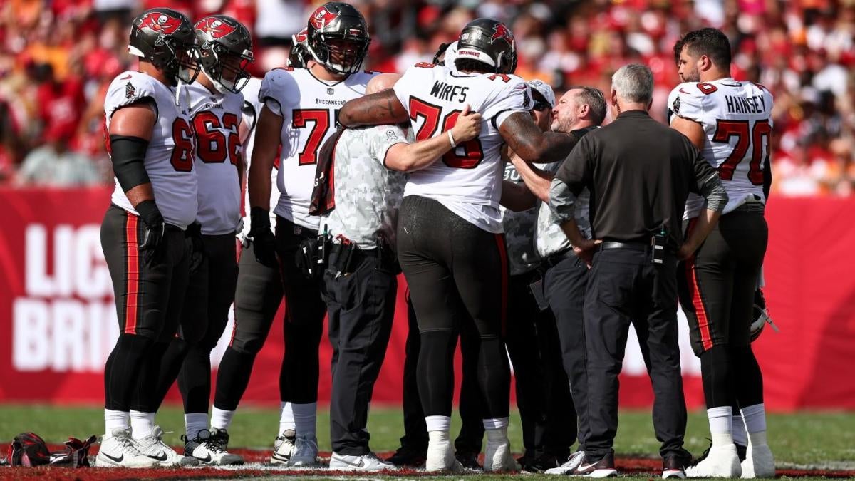 Top Week 10 NFL injuries to watch: Latest on Buccaneers All-Pro Tristan Wirfs, other key players - CBSSports.com