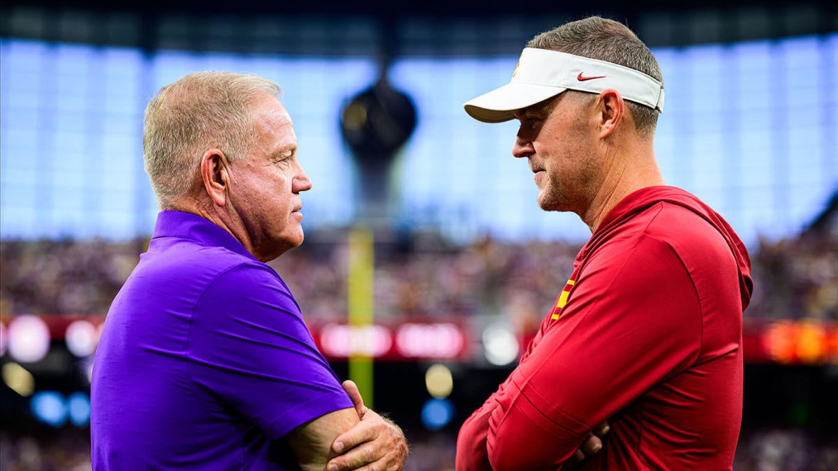 The Monday Read: Three years in, have Brian Kelly and Lincoln Riley been worth the investment for LSU, USC?