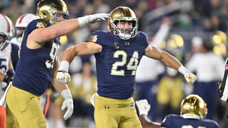 NCAA Football: Virginia at Notre Dame