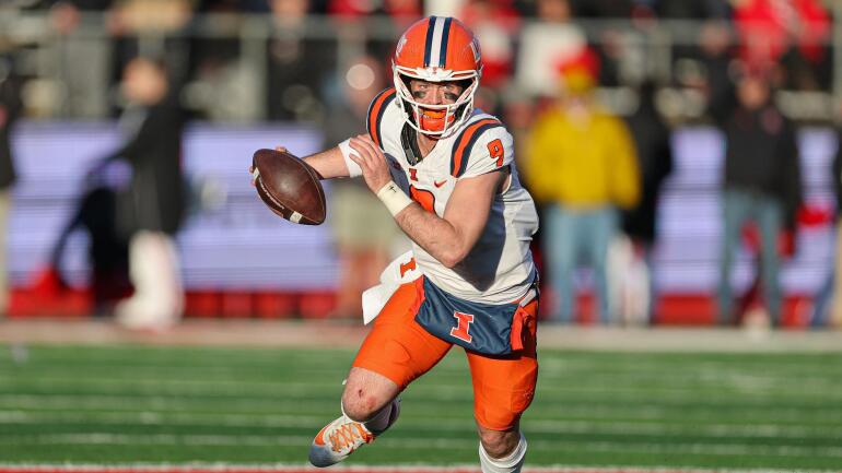NCAA Football: Illinois at Rutgers