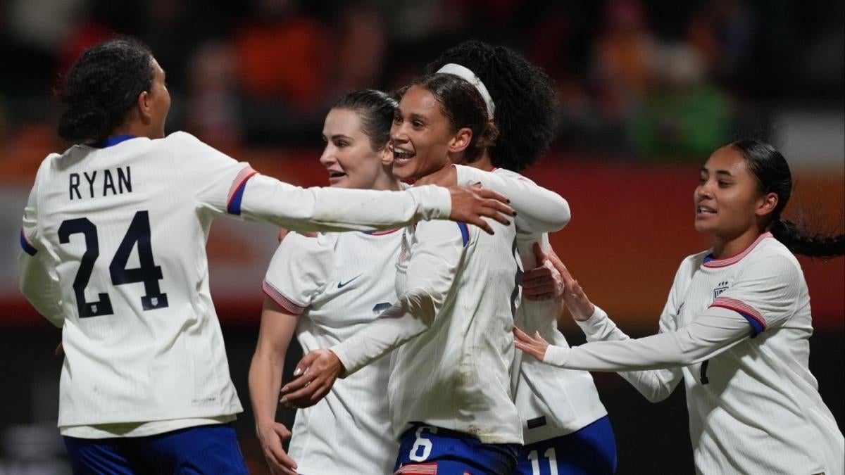 Netherlands vs. USWNT score: Lynn Williams' late goal lifts Emma Hayes' USA soccer team to victory in friendly