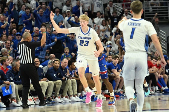 NCAA Basketball: Kansas at Creighton
