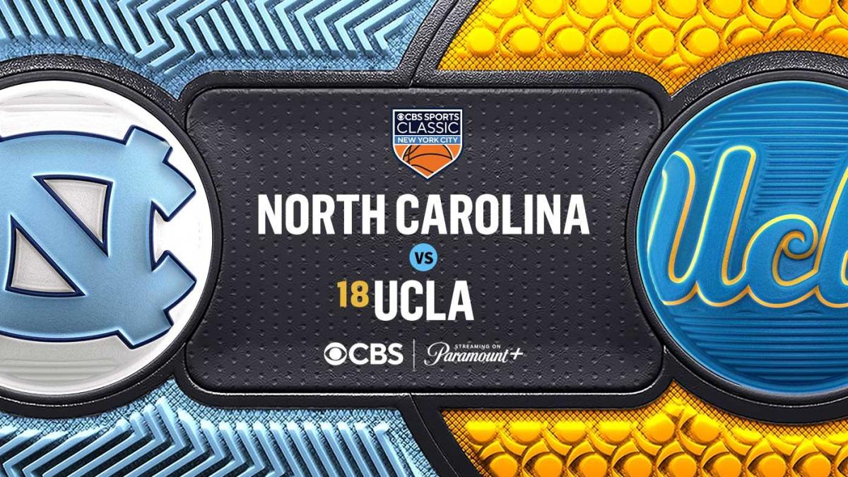 UNC vs. UCLA prediction, pick, spread, odds, where to watch CBS Sports Classic, TV channel, live stream