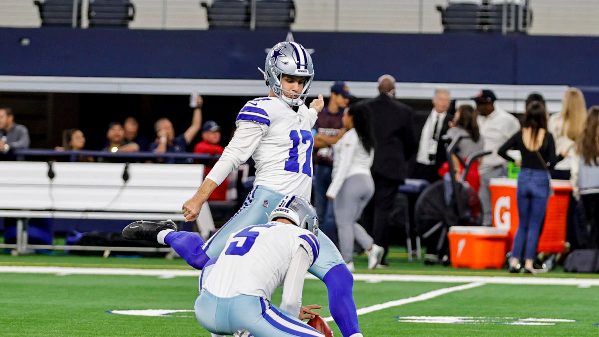 Cowboys’ Brandon Aubrey sets NFL single-season record with 14th made field goal of at least 50 yards