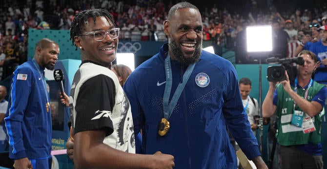 2024 Olympics - Men's Gold Medal Game: France v USA