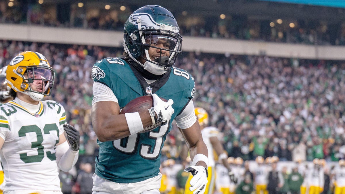 Eagles' Jahan Dotson continues to thrive in new role, validates preseason trade with first playoff touchdown Eagles' Jahan Dotson continues to thrive in new role, validates preseason trade with first playoff touchdown