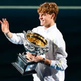 TENNIS-AUS-OPEN-PODIUM