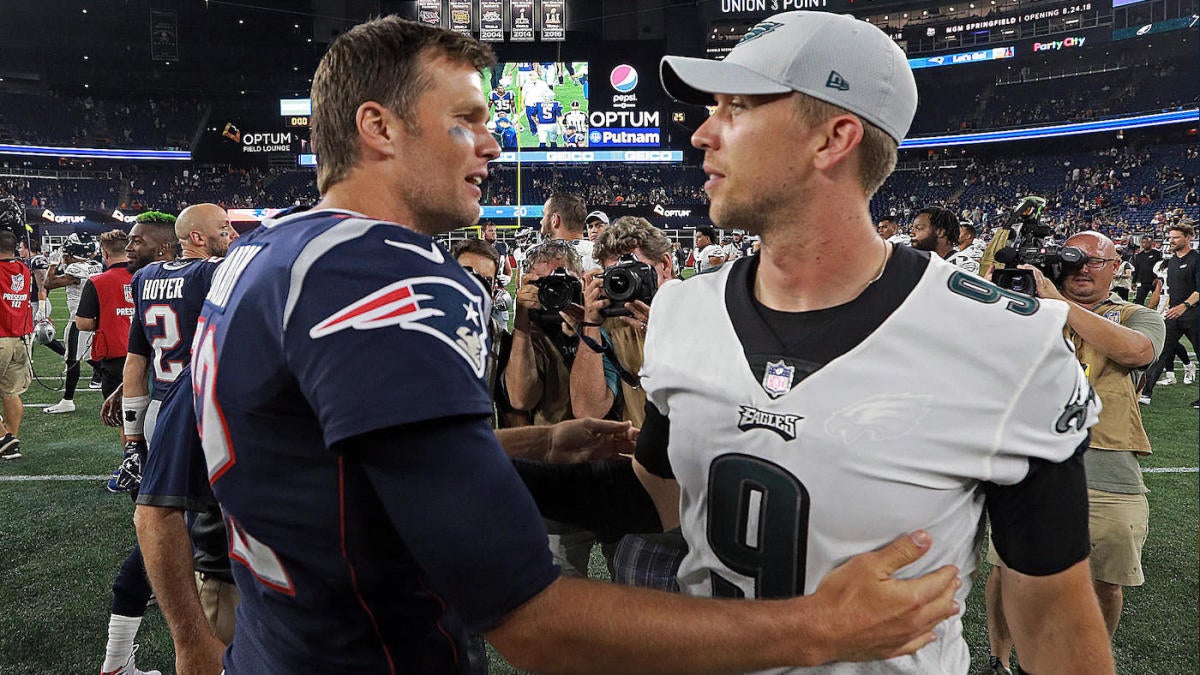 Tom Brady explains why he's 'jealous' of Nick Foles after cameras show ex-Eagles QB during NFC Championship