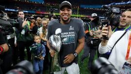 Saquon Barkley asks 'Why not start our dynasty now?' following Eagles' Super Bowl victory over Chiefs