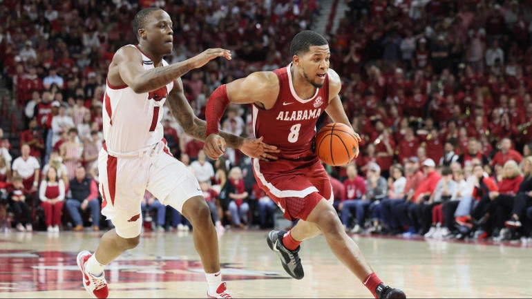 NCAA Basketball: Alabama at Arkansas