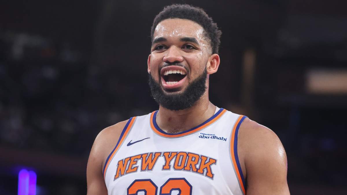 Karl-Anthony Towns joins Patrick Ewing in Knicks record book, but only after nearly throwing the game away - CBSSports.com