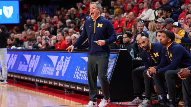 COLLEGE BASKETBALL: FEB 01 Michigan at Rutgers