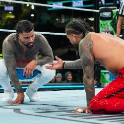 WWE WrestleMania 40 pro wrestling news today WrestleMania 41 raw smackdown nxt the uso jey uso jimmy uso