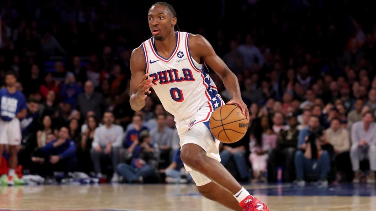 Free NBA props for Monday, March 3: Model fading Tyrese Maxey in best bets, picks for seven-game slate