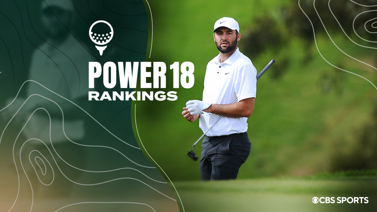 The Power 18 golf rankings: Scottie Scheffler opens at No. 1, Xander Schauffele steps back while sidelined