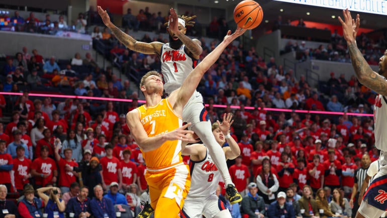 NCAA Basketball: Tennessee at Mississippi