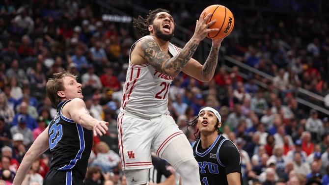COLLEGE BASKETBALL: MAR 14 Big 12 Tournament BYU vs Houston