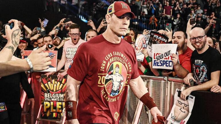 John Cena WWE Raw professional wrestling news today March 18 2025