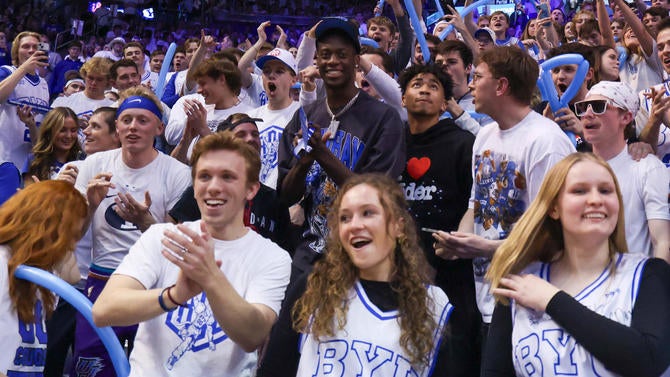NCAA Basketball: West Virginia at Brigham Young