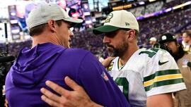 Aaron Rodgers future: Vikings GM doesn't rule out more talks with QB, but happy with J.J. McCarthy 'right now'