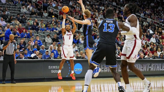 NCAA Basketball: NCAA Tournament East Regional-Bringham Young at Alabama