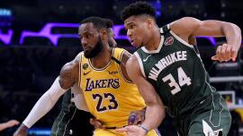 Giannis Antetokounmpo deflects LeBron James' praise of how he'd play in the 1970s: 'Don't like comparing eras'