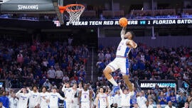 Florida's Alijah Martin makes March Madness history after passing on reunion with Dusty May at Michigan