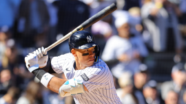 Aaron Judge won't use Yankees' new torpedo bats because he's already good enough: 'Speaks for itself'