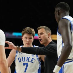NCAA Basketball: Final Four National Semifinal-Houston at Duke