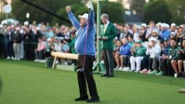2025 Masters ceremonial tee shots: Jack Nicklaus, Gary Player, Tom Watson get 89th tournament started