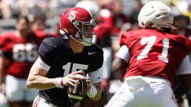 Ty Simpson to start at Alabama? Tide offensive coordinator says veteran backup has 'earned' QB1 status