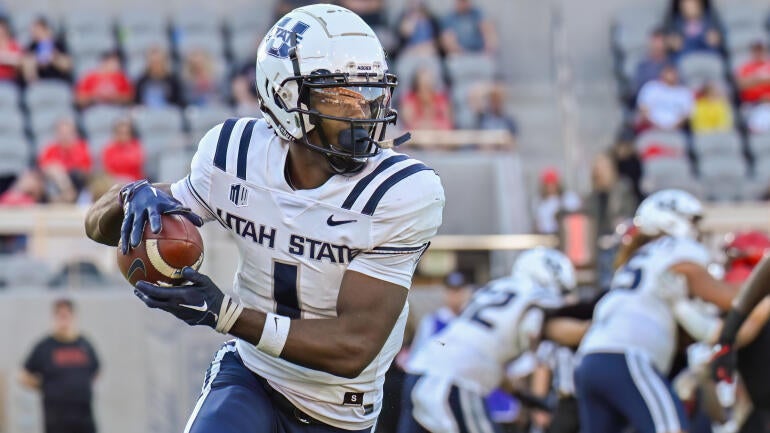 COLLEGE FOOTBALL: NOV 04 Utah State at San Diego State