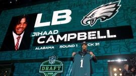 Eagles draft picks 2025: Jihaad Campbell much more than a LB, and Vic Fangio plans to maximize his potential