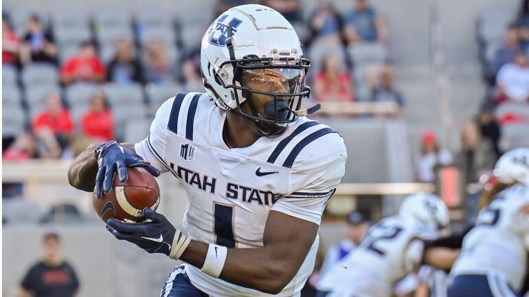 COLLEGE FOOTBALL: NOV 04 Utah State at San Diego State