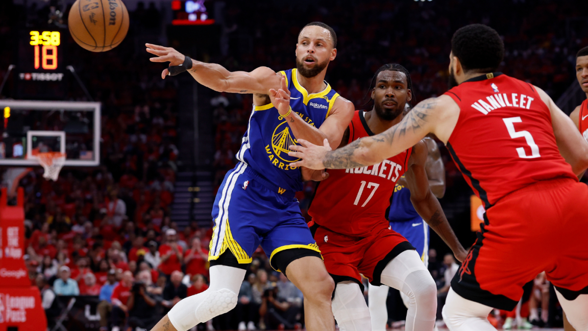 Warriors vs. Rockets score, odds, schedule, NBA playoff updates: Golden State trying to advance in Game 5 - CBSSports.com