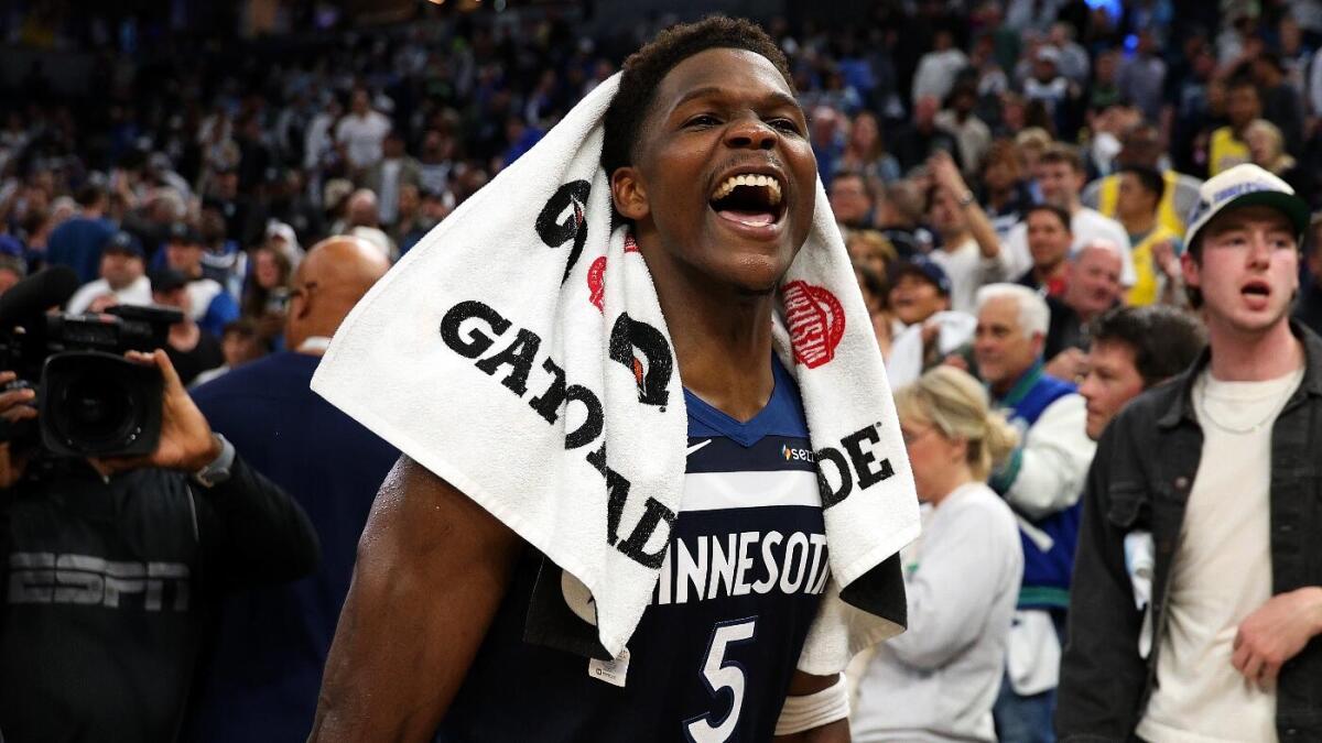 Three best NBA player props, odds for Tuesday, May 6: Use Anthony Edwards, Jimmy Butler in NBA Playoff picks - CBSSports.com